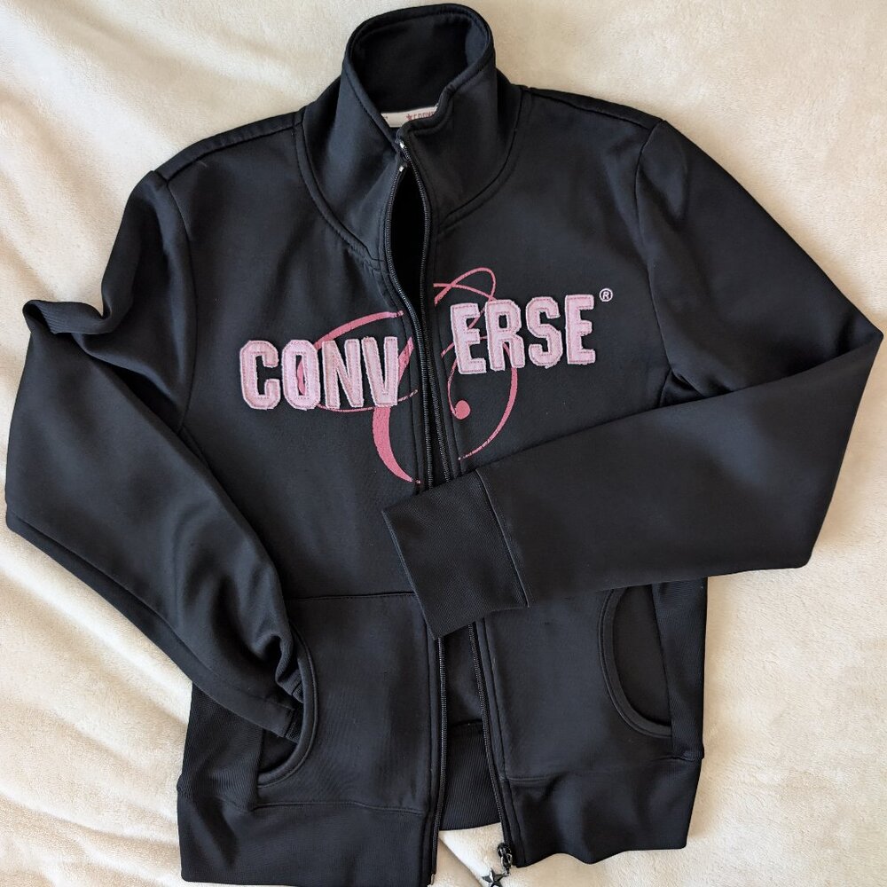 Converse early 2000's zip up sweater